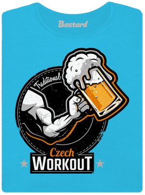 Czech workout dámske tričko Blue Atol