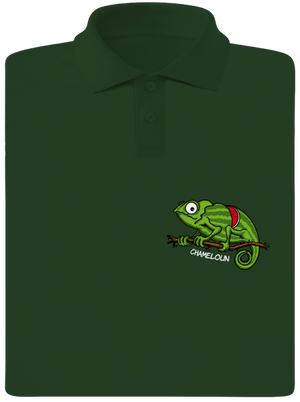 Chameloun pánska polokošeľa Bottle Green Mal