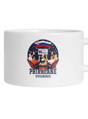 Prikázané uvoľnenie hrnček makronka White