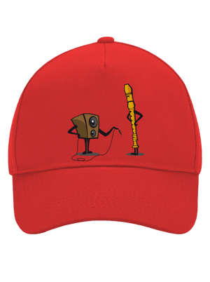 Plug-in jack šiltovka baseballka Classic Red