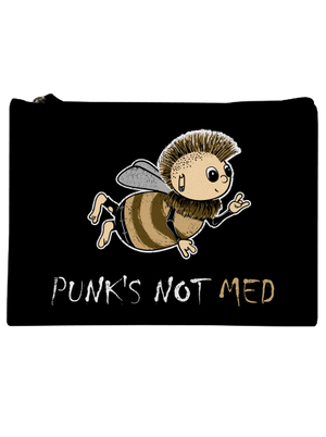Punks Not Med taštička Black