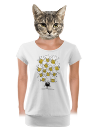 dámske tričko s lemom