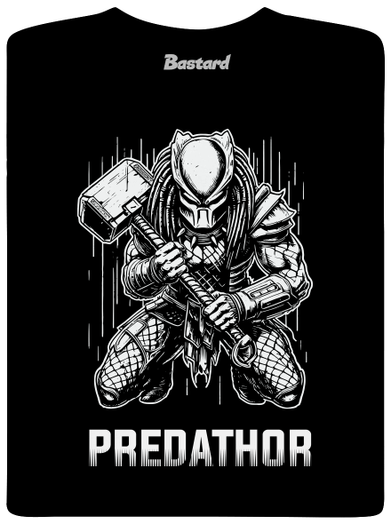 PredaThor a kladivko pánske dlhý rukáv Black