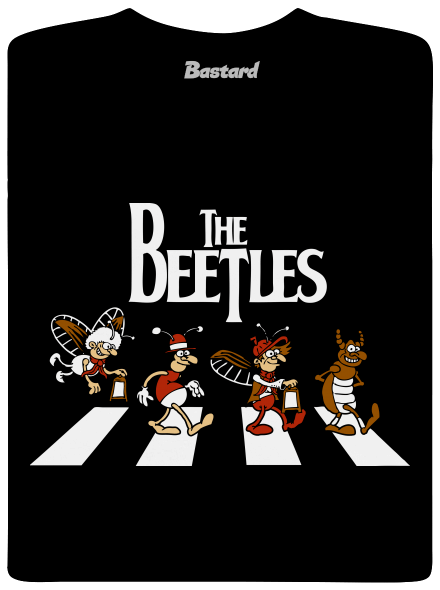 Beatles pánske tričko Black
