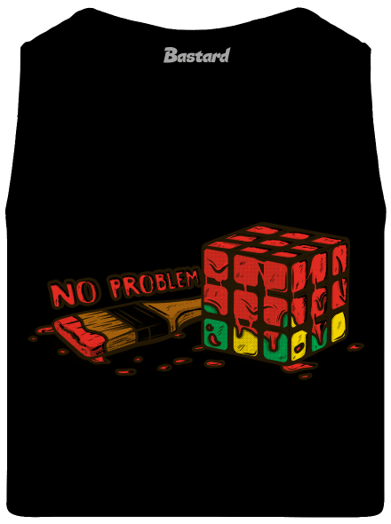 No problem pánske tielko Black