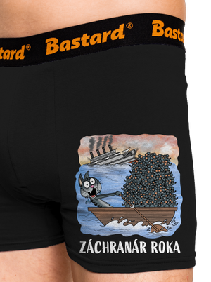 Záchranár roka boxerky Black