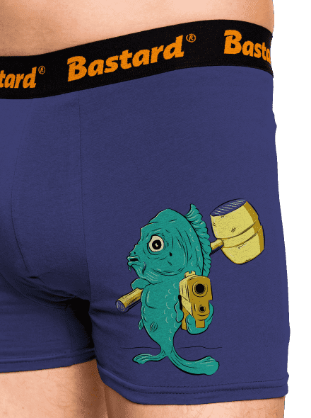 Posledná štedrovečerná boxerky Blue Navy