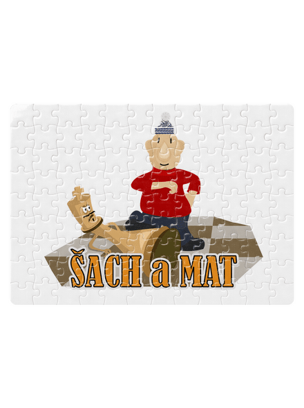 Šach a Mat puzzle White