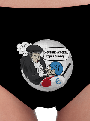 Slovenský hokej dámske nohavičky Black