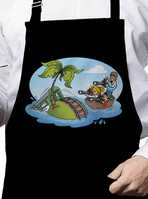 Ostrov železnice zástera Black