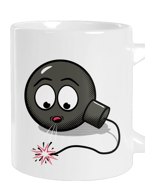 Bomba veľký hrnček White