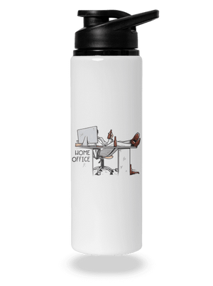 Home Office flaša na vodu White