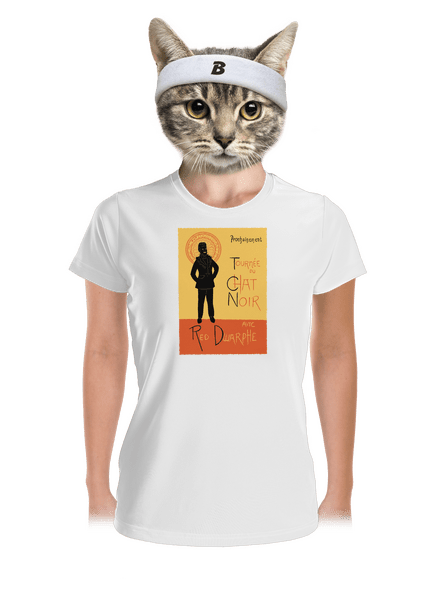 Le Chat Noir dámske športové tričko White