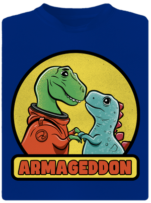 Armageddon pánske športové tričko Royal Blue Mal