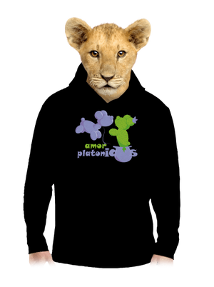  detská mikina klokanka Black