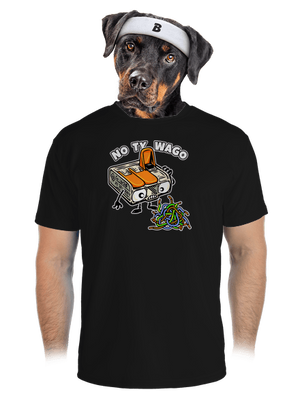 Wago svorka pánske športové tričko Black