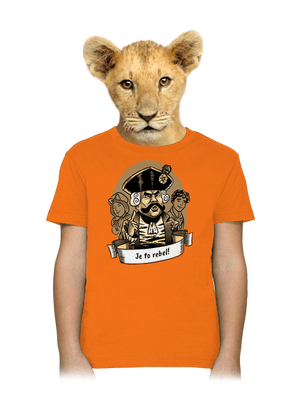 B14: S čerty nejsou žerty detské tričko Orange