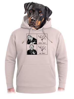 Cimrman: Copak jmelí unisex mikina premium Rose Chalk