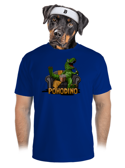 Pohodino pánske športové tričko Royal Blue Mal