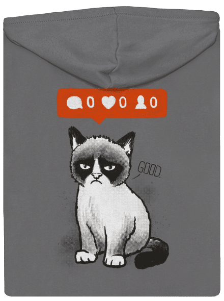 Grumpy dámska mikina na zips Steel Gray