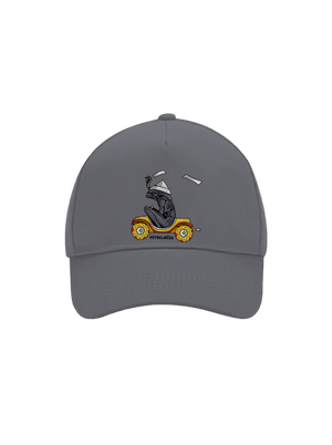 Votrelníček šiltovka baseballka Graphite grey