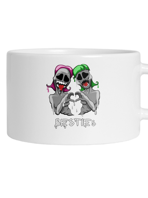 Besties hrnček makronka White