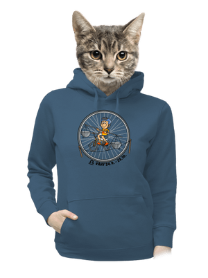 Cyklistický horoskop: Váhy dámska mikina klokanka Denim