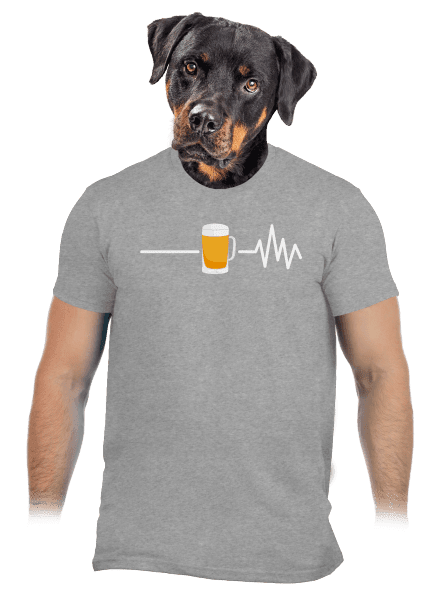 Beer help pánske tričko Sport Grey