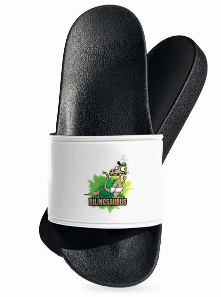 Dilinosaurus šľapky White