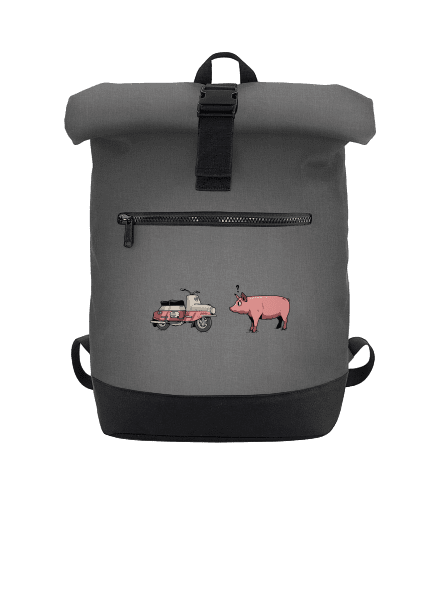 Prasata batoh Grey Marl