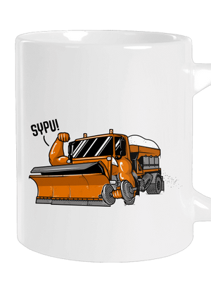 Sypu veľký hrnček White