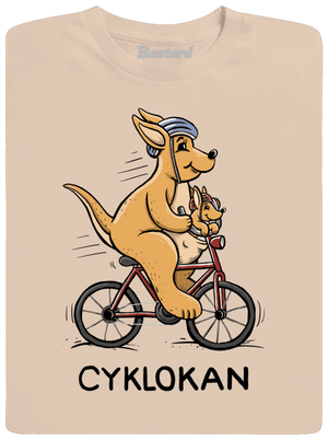 Cyklokan pánske tričko Sand