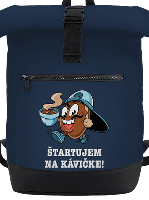 Štartujem na kávičke batoh French Navy
