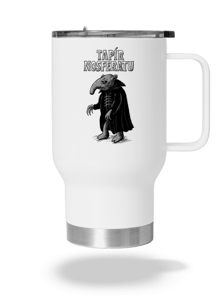 Tapír Nosferatu termohrnček White