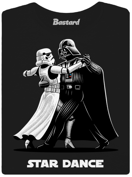 Star dance dámske tričko Black