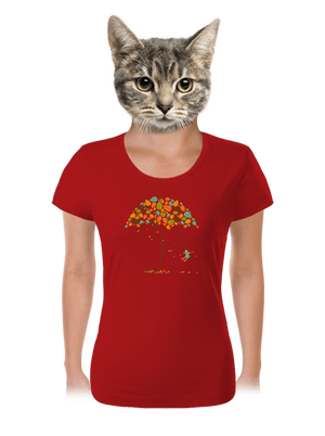 Radosť z jesene dámske tričko Red Mal