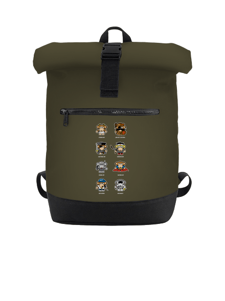 Tlupa opíc batoh Military Green