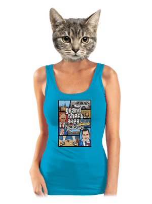 Královec dámske tielko klasické Blue Atol