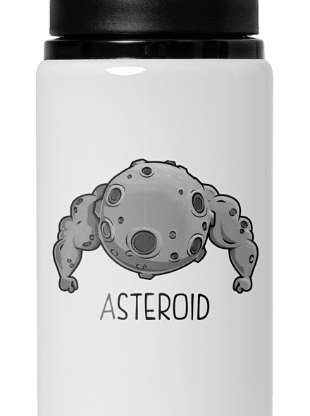 Asteroid flaša na vodu White