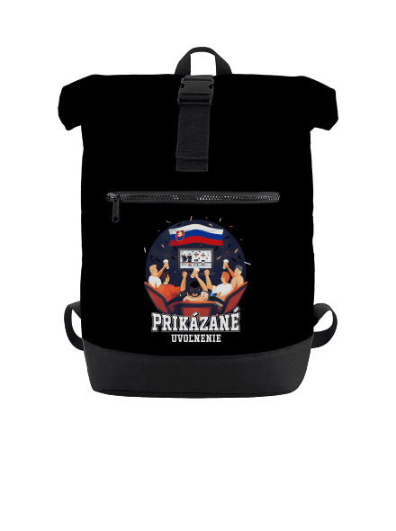 Prikázané uvoľnenie batoh Black