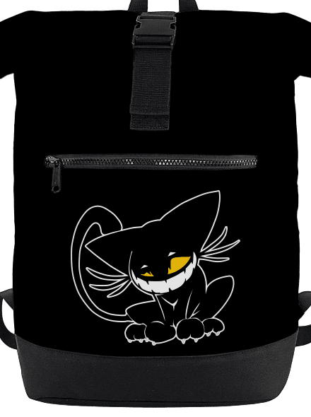 Evil cat batoh Black