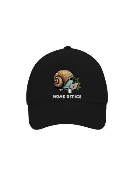 Slimákov home office šiltovka baseballka Black