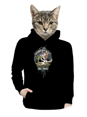 dámska mikina klokanka