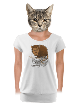 dámske tričko s lemom