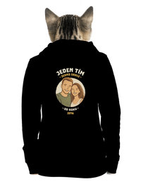 dámska mikina na zips