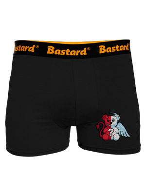 Anjel vs. diabol boxerky Black
