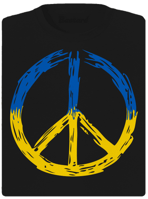 Ukrajina - Peace dámske športové tričko Black