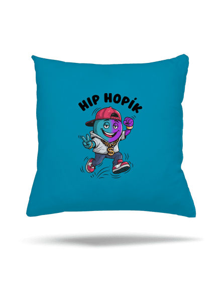 Hip Hopík vankúš Blue Turquoise