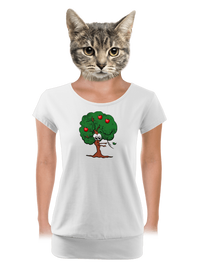 dámske tričko s lemom