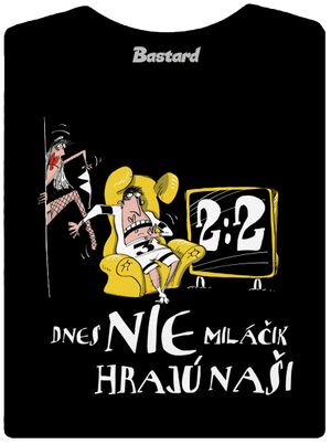 Hrajú naši dámske tričko prémium Black